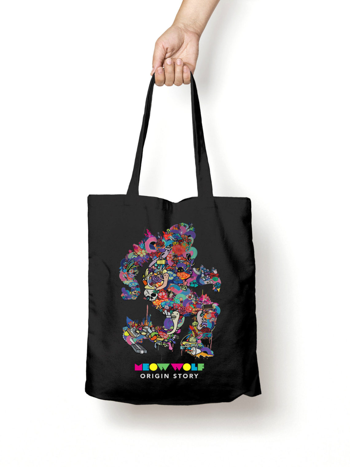Origin Story Tote Bag Meow Wolf Shop